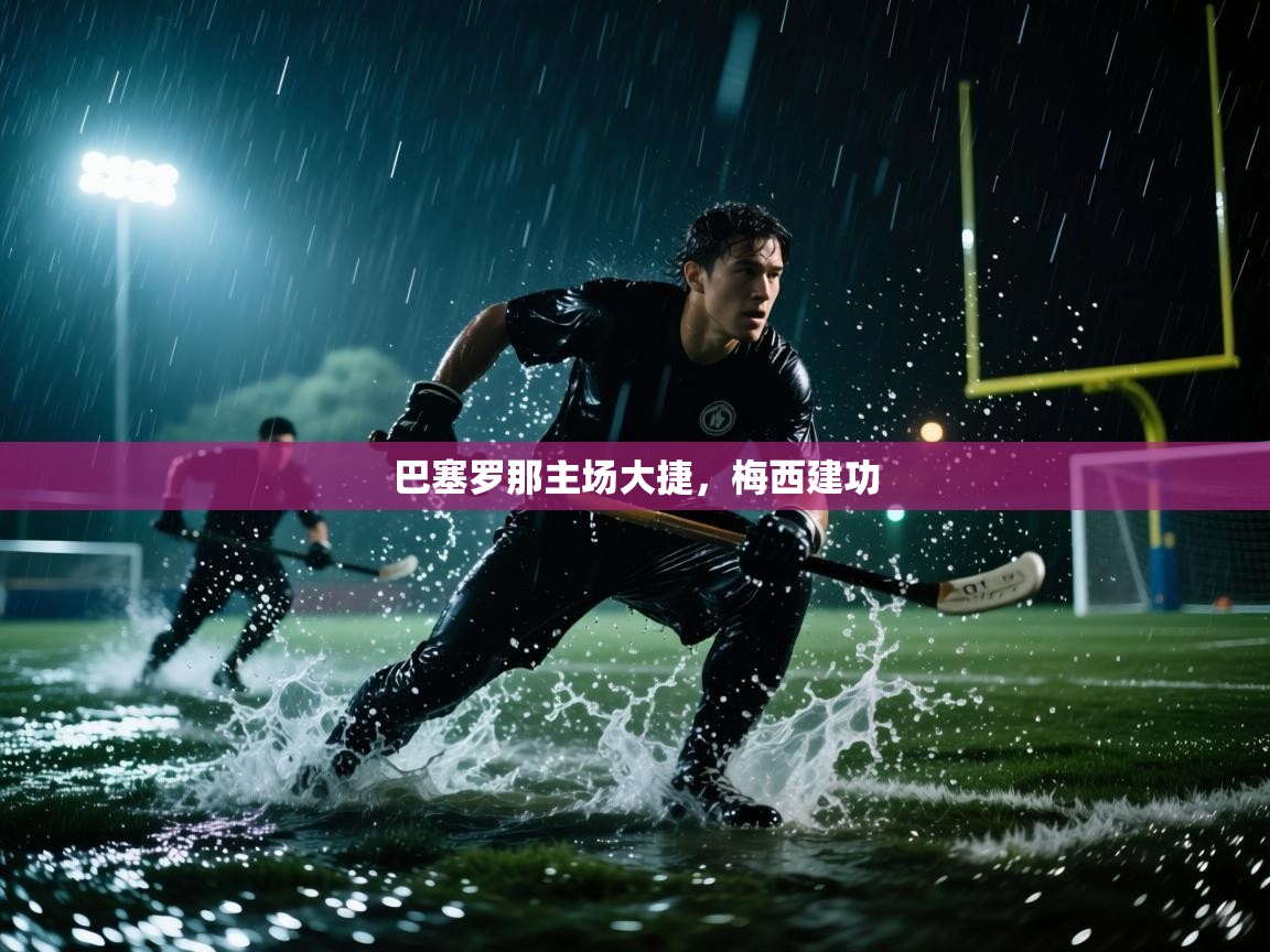 巴塞罗那主场大捷，梅西建功  第1张