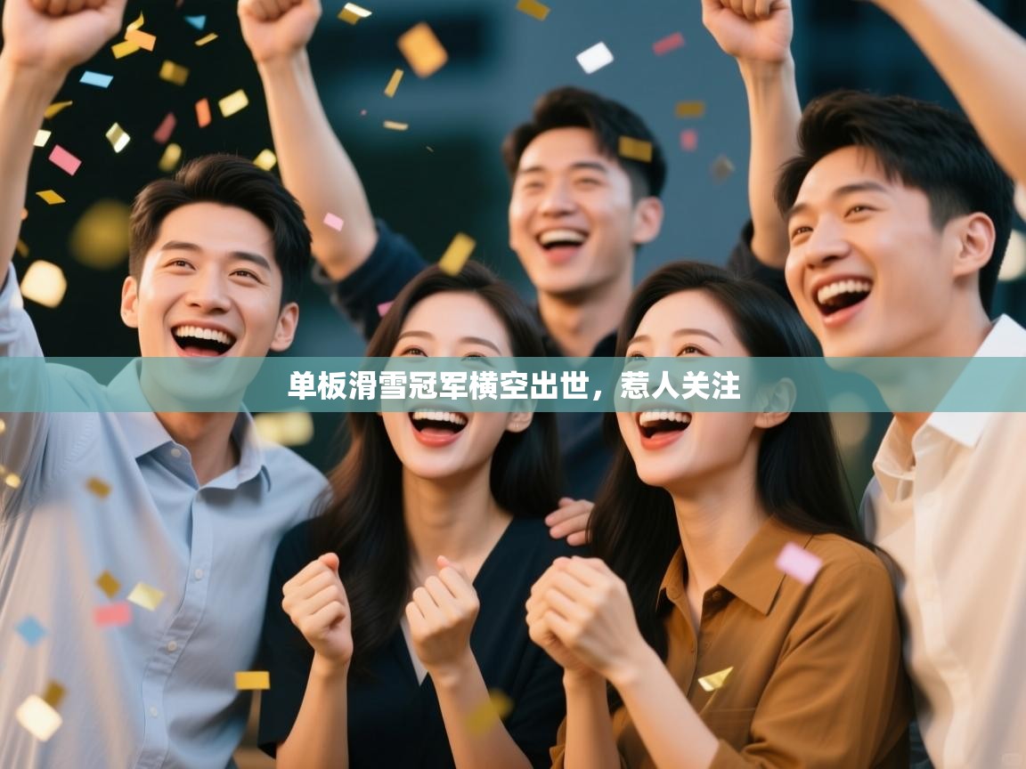 单板滑雪冠军横空出世，惹人关注  第2张