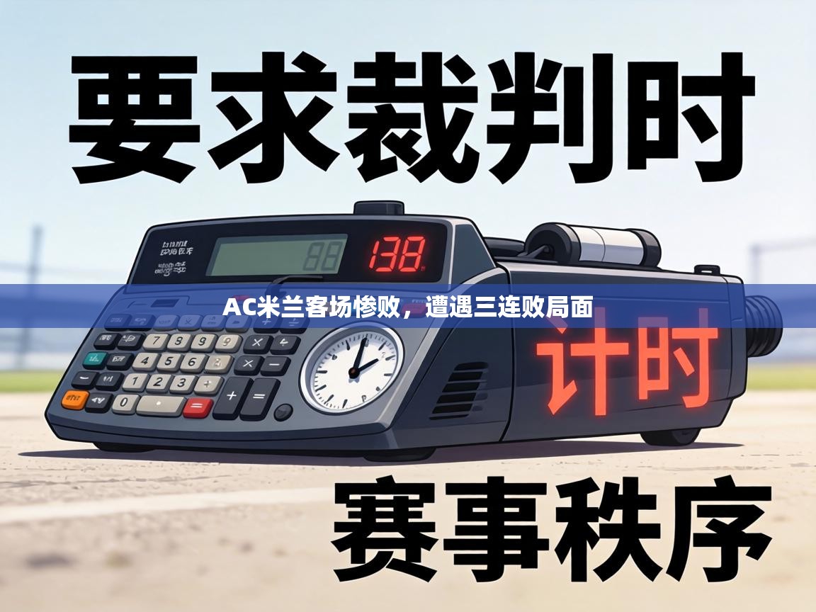 AC米兰客场惨败，遭遇三连败局面  第2张